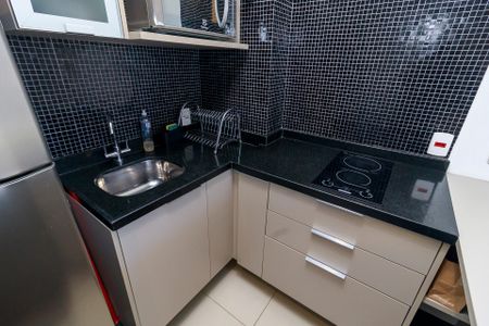 Studio para alugar com 33m², 1 quarto e 1 vaga Studio para alugar com 33m², 1 quarto e 1 vagaCozinha