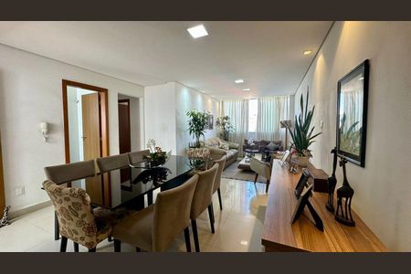 Sala  de apartamento à venda com 3 quartos, 190m² em Castelo, Belo Horizonte