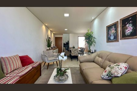 Sala  de apartamento à venda com 3 quartos, 190m² em Castelo, Belo Horizonte