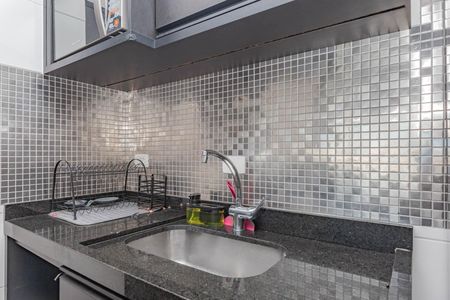 Cozinha de apartamento para alugar com 1 quarto, 39m² em Vila Dom Pedro I, São Paulo