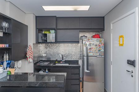 Cozinha de apartamento para alugar com 1 quarto, 39m² em Vila Dom Pedro I, São Paulo