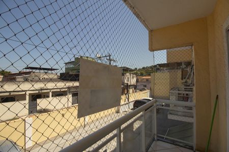 Varanda da Sala de apartamento para alugar com 2 quartos, 54m² em Porto da Pedra, São Gonçalo