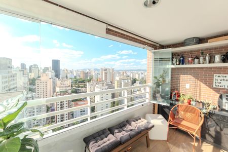 Sacada de apartamento à venda com 1 quarto, 36m² em Bela Vista, São Paulo