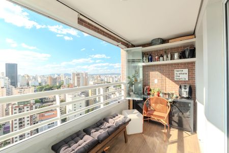 Sacada de apartamento à venda com 1 quarto, 36m² em Bela Vista, São Paulo