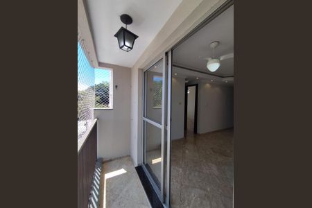 Varanda da Sala de apartamento para alugar com 2 quartos, 54m² em Jardim Patente, São Paulo