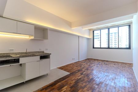 Sala de apartamento para alugar com 1 quarto, 46m² em República, São Paulo