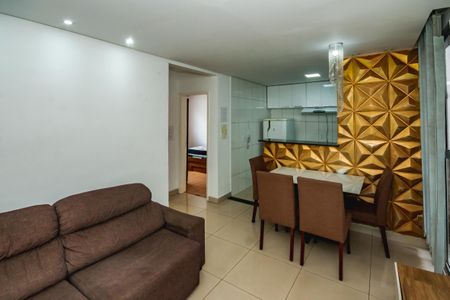Sala de apartamento para alugar com 2 quartos, 44m² em Itatiaia, Belo Horizonte