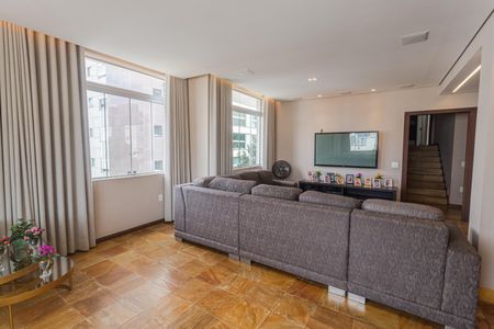 Sala de apartamento à venda com 5 quartos, 217m² em Cruzeiro, Belo Horizonte