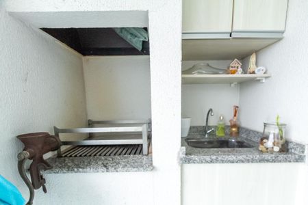 Varanda gourmet de apartamento à venda com 3 quartos, 96m² em Baeta Neves, São Bernardo do Campo