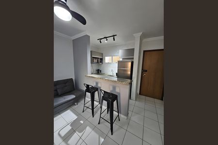 Cozinha de kitnet/studio para alugar com 1 quarto, 32m² em Nova Ribeirânia, Ribeirão Preto