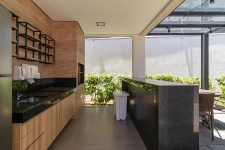 Apartamento à venda com 34m², 2 quartos e sem vagaÁrea comum - Churrasqueira