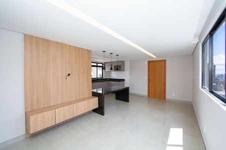 SALA de apartamento para alugar com 2 quartos, 63m² em São Pedro, Belo Horizonte