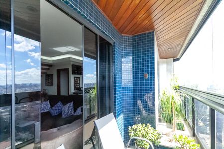 Varanda  de apartamento à venda com 3 quartos, 186m² em Vila Marlene, São Bernardo do Campo