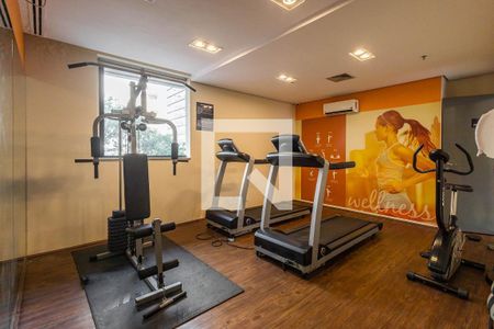 Studio para alugar com 23m², 1 quarto e 1 vaga Studio para alugar com 23m², 1 quarto e 1 vagaÁrea comum - Academia