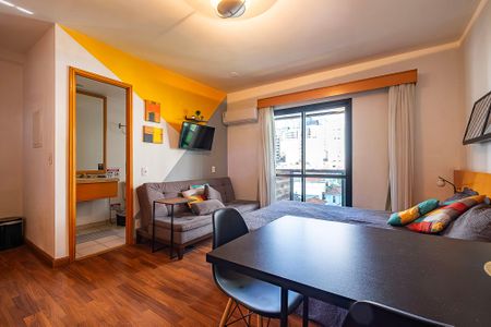 Studio para alugar com 23m², 1 quarto e 1 vaga Studio para alugar com 23m², 1 quarto e 1 vagaStudio