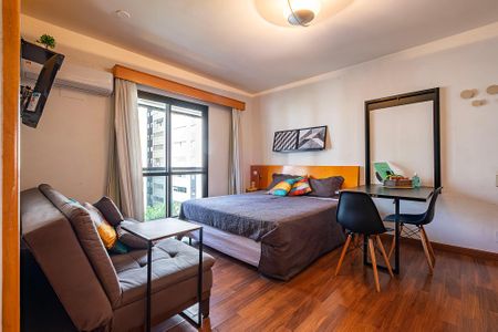 Studio para alugar com 23m², 1 quarto e 1 vaga Studio para alugar com 23m², 1 quarto e 1 vagaStudio