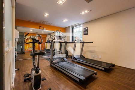 Studio para alugar com 23m², 1 quarto e 1 vaga Studio para alugar com 23m², 1 quarto e 1 vagaÁrea comum - Academia