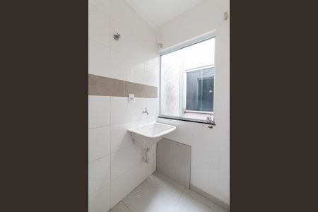 Sala/Cozinha/Área de Serviço  de apartamento à venda com 2 quartos, 40m² em Parque Guarani, São Paulo