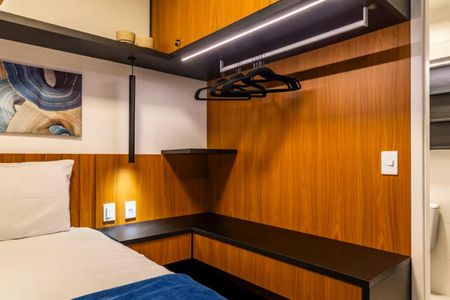 Quarto  de kitnet/studio para alugar com 1 quarto, 24m² em Pinheiros, São Paulo