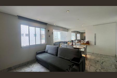 sala  de apartamento à venda com 4 quartos, 190m² em Buritis, Belo Horizonte