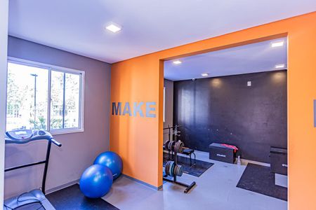 Apartamento para alugar com 36m², 2 quartos e sem vaga Apartamento para alugar com 36m², 2 quartos e sem vagaÁrea comum - Academia