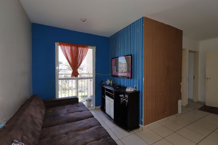 Sala de Estar de apartamento para alugar com 2 quartos, 54m² em Jardim do Estádio, Santo André