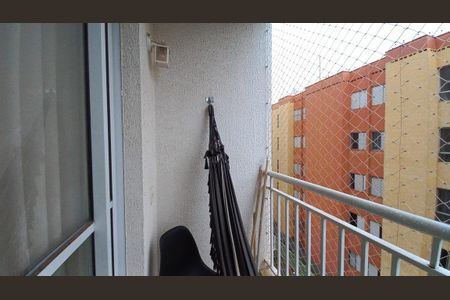 Varanda da Sala  de apartamento à venda com 2 quartos, 54m² em Jardim do Lago, Campinas
