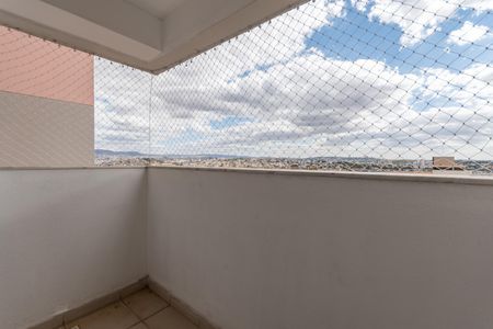 Varanda da Sala de apartamento para alugar com 2 quartos, 78m² em Heliópolis, Belo Horizonte