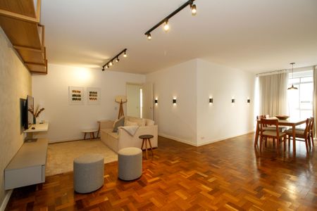 Sala de Estar de apartamento para alugar com 3 quartos, 120m² em Consolação, São Paulo