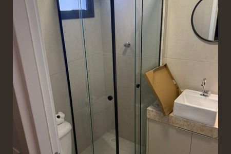 Banheiro de apartamento para alugar com 1 quarto, 25m² em Jardim São Paulo, São Paulo