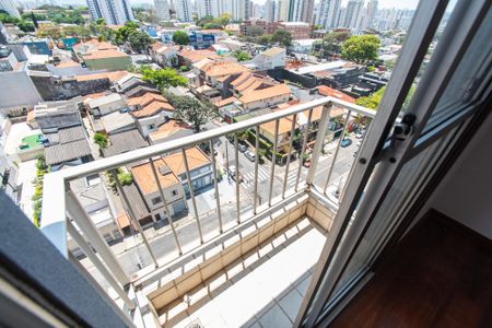 Varanda da sala de apartamento à venda com 2 quartos, 53m² em Vila Dom Pedro I, São Paulo
