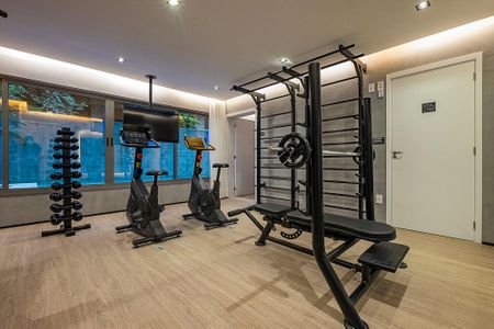 Studio à venda com 21m², 1 quarto e sem vaga Studio à venda com 21m², 1 quarto e sem vagaAcademia