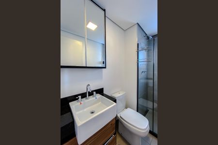 Studio para alugar com 18m², 1 quarto e sem vaga Studio para alugar com 18m², 1 quarto e sem vagaBanheiro