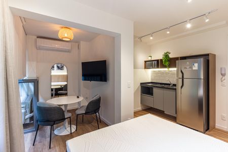 Studio de apartamento para alugar com 1 quarto, 25m² em Brooklin, São Paulo