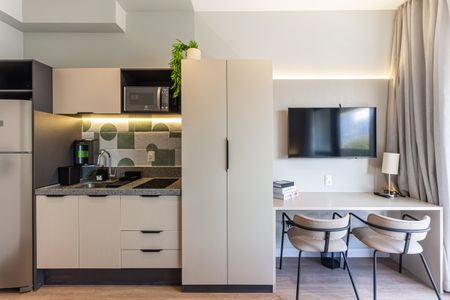 Apartamento para alugar com 26m², 1 quarto e sem vaga Apartamento para alugar com 26m², 1 quarto e sem vagaCozinha