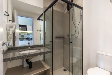 Apartamento para alugar com 26m², 1 quarto e sem vaga Apartamento para alugar com 26m², 1 quarto e sem vagaBanheiro