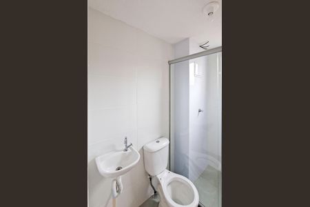 Banheiro Social de apartamento para alugar com 2 quartos, 48m² em Granja de Freitas, Belo Horizonte