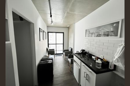 Sala/Cozinha de apartamento à venda com 1 quarto, 40m² em Santana, São Paulo