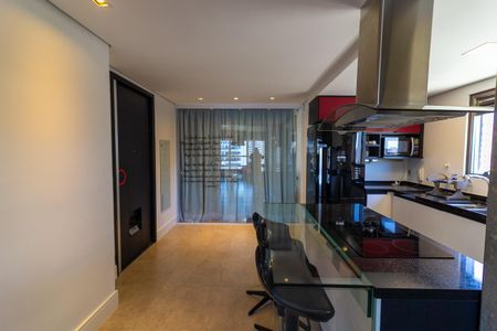 Apartamento à venda com 90m², 1 quarto e 1 vagaCozinha Americana