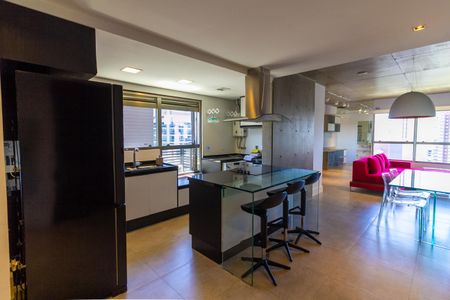 Apartamento à venda com 90m², 1 quarto e 1 vagaCozinha Americana