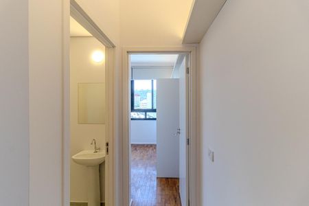 Corredor de apartamento para alugar com 1 quarto, 40m² em República, São Paulo