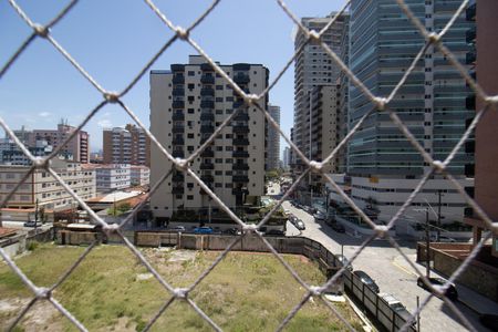 Vista da Sala de apartamento para alugar com 1 quarto, 50m² em Guilhermina, Praia Grande