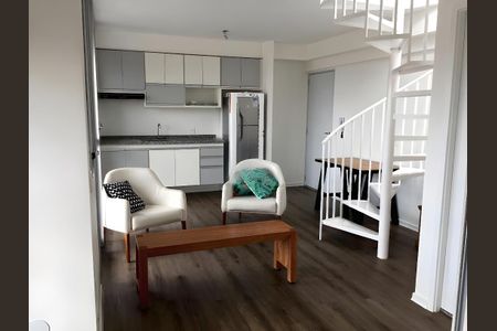 Sala de apartamento para alugar com 1 quarto, 90m² em Vila Madalena, São Paulo