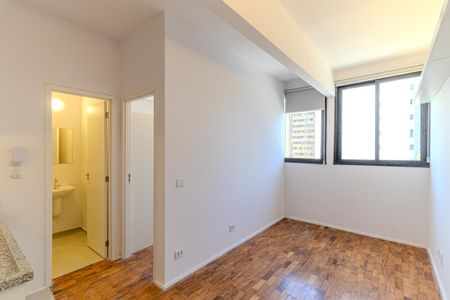 Sala de apartamento para alugar com 1 quarto, 27m² em República, São Paulo