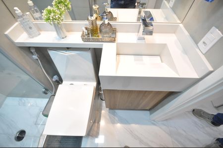 Apartamento à venda com 47m², 2 quartos e 1 vagaBanheiro Social