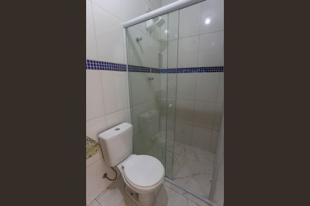 Banheiro Social de apartamento para alugar com 1 quarto, 26m² em Piraporinha, Diadema