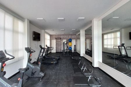 Apartamento para alugar com 46m², 2 quartos e 1 vaga Apartamento para alugar com 46m², 2 quartos e 1 vagaÁrea comum - Academia