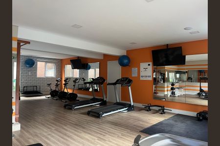 Apartamento para alugar com 34m², 2 quartos e sem vaga Apartamento para alugar com 34m², 2 quartos e sem vagaÁrea comum - Academia