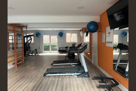 Apartamento para alugar com 34m², 2 quartos e sem vaga Apartamento para alugar com 34m², 2 quartos e sem vagaÁrea comum - Academia