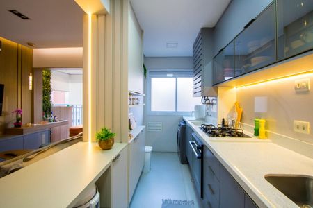 Apartamento à venda com 63m², 2 quartos e 1 vagaCozinha/Área de serviço